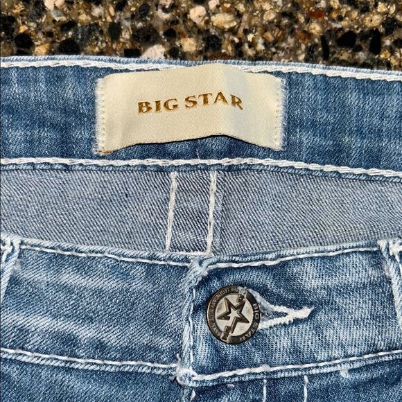 Big Star Light Wash Jean Capris - Picture 3 of 9